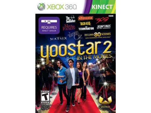 Xbox 360 Kinect Yoostar 2 The Movies