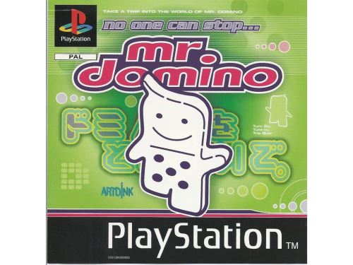 PSX PS1 No One Can Stop Mr. Domino (1635)