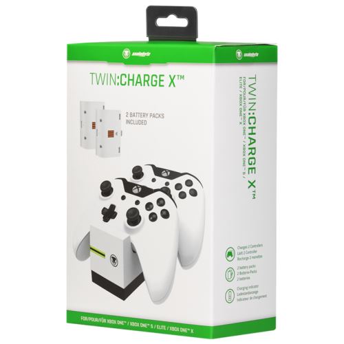 [Xbox One] Originálne nabíjacia sada - TWIN:Charge X white (nový)