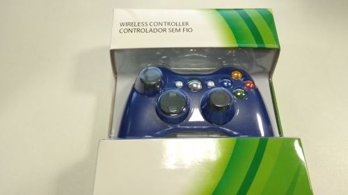 [Xbox 360] Bezdrôtový Ovládač - modrý (nový)