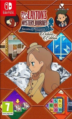 Nintendo Switch Layton's Mystery Journey Katrielle and the Millionaires Conspiracy - Deluxe Edition (Nová)
