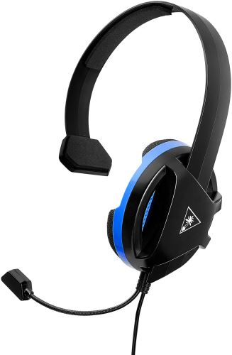 [Xbox One | PS4 | PC] Turtle Beach Recon Chat Gaming Headset (modrý) (estetická vada)