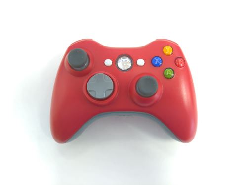 [Xbox 360] Bezdrôtový Ovládač - červený