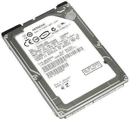 Interné HDD do notebooku 80 GB - rôzne druhy