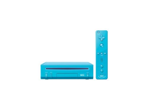 Nintendo Wii - herná konzola (limitovaná edícia Blue)