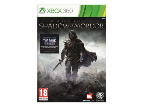 Xbox 360 Middle Earth Shadow Of Mordor (nová)