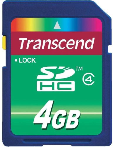 [Nintendo 3DS | 2DS] Pamäťová karta Transcend SDHC 4 GB