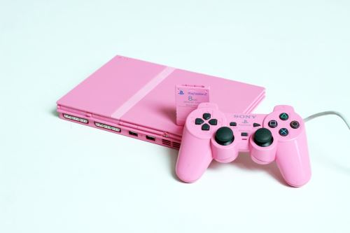 PlayStation 2 Slim Ružový - Limitovaná Edícia (estetická vada)
