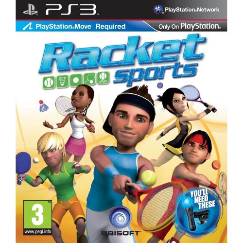 PS3 Move Racket Sports