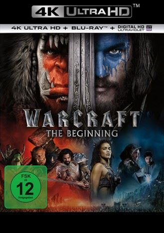 4K Blu-Ray Film Warcraft The Beginning