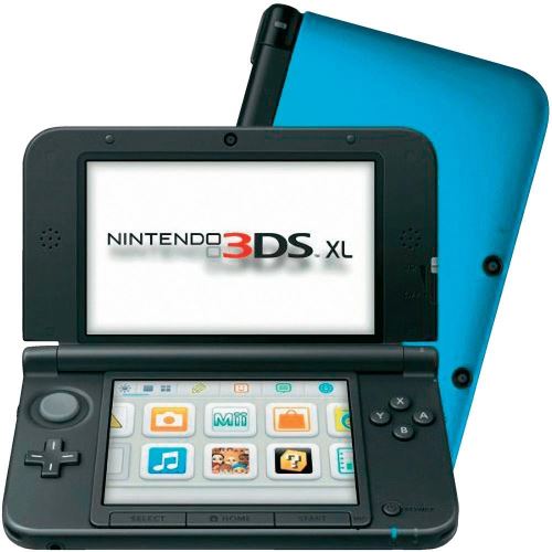 Nintendo 3DS XL - Modro-čierne (bez stylusu, estetická vada)