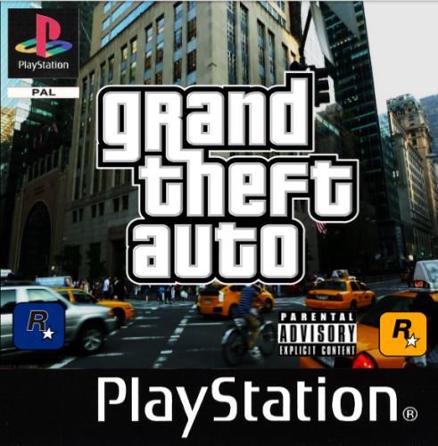 PSX PS1 GTA Grand Theft Auto (2250)
