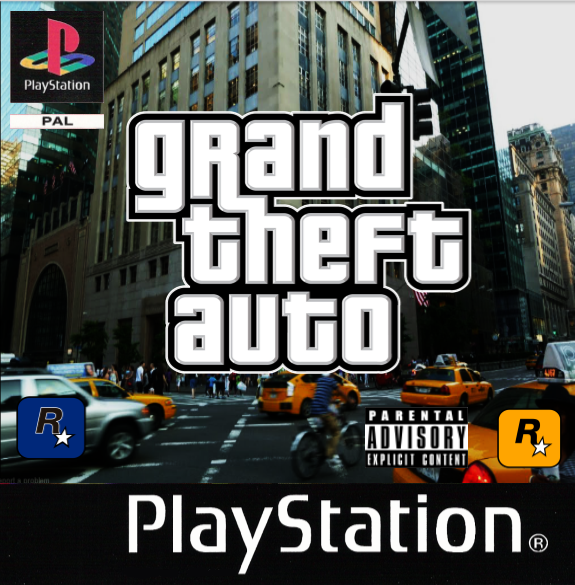 Скачай gta ps. Grand Theft auto 1997 ps1. GTA 1 ps1. Grand Theft auto ps1 обложка. ГТА 1 на ПС 1.