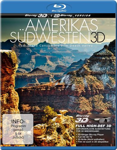 Blu-Ray Film America's Southwest 3D