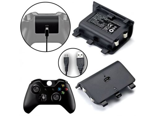 [Xbox One] Akumulátor 2400 + USB nabíjací sada (nové)