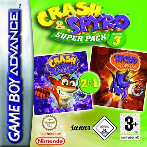 Nintendo GameBoy Advance Crash & Spyro Superpack Volume 3