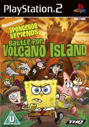 PS2 Spongebob Bitka O Ostrov Vulkán - Spongebob Battle For Volcano Island