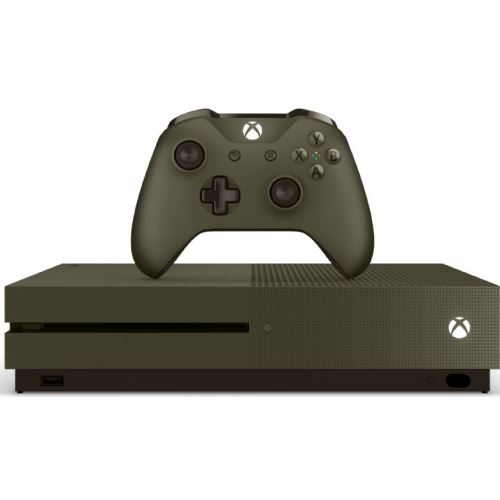 Xbox One S 1TB (Plná verzia s DVD mechanikou) - Zelená