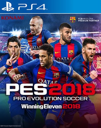 PS4 PES 18 Pro Evolution Soccer 2018