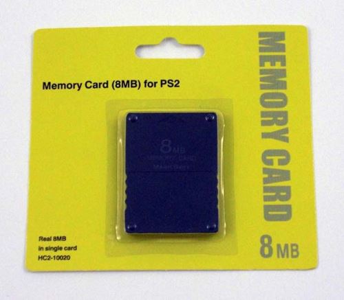 [PS2] Pamäťová karta - rôzne veľkosti pamäte (nová)