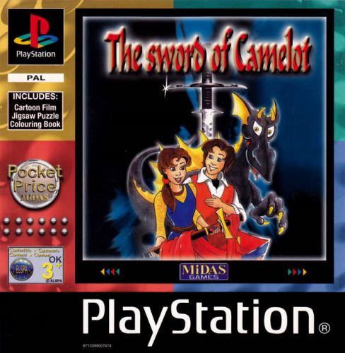 PSX PS1 The Sword of Camelot (2110)