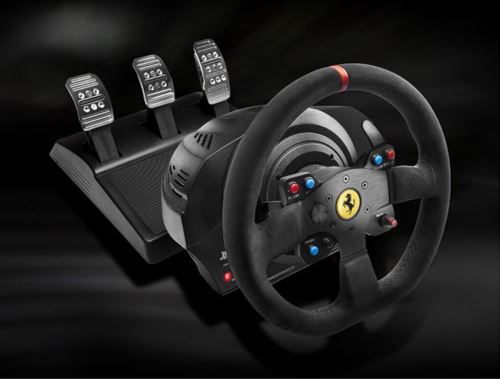 [PS4 | PS3 | PC] Thrustmaster T300 Ferrari Integral Racing Wheel Alcantara Edition (estetická vada)