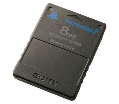 [PS2] Originálne pamäťová karta Sony 8MB (čierna)