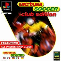 PSX PS1 Actua Soccer Club Edition