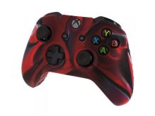 [Xbox One] Protišmykový Návlek na Ovládač (červeno-čierny)