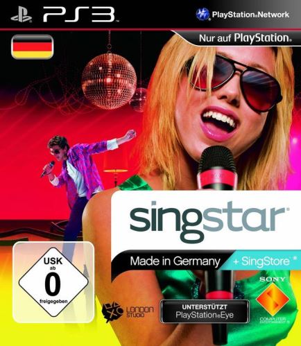 PS3 Singstar Made In Germany