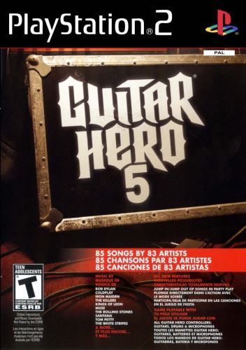 PS2 Guitar Hero 5 (iba hra)