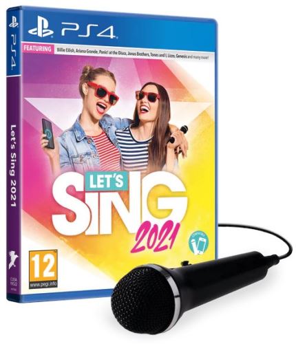 PS4 Let's Sing 2021 + mikrofón - Bundle (nová)