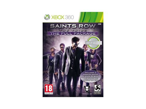 Xbox 360 Saints Row The Third Full Package