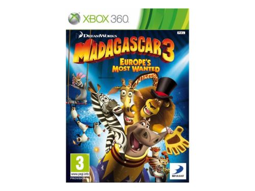 Xbox 360 Madagascar 3 - Europese Most Wanted