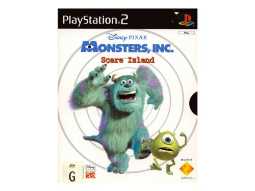 PS2 Príšerky sro Strašidelný Ostrov (Disney Monsters inc .: Scare Island)