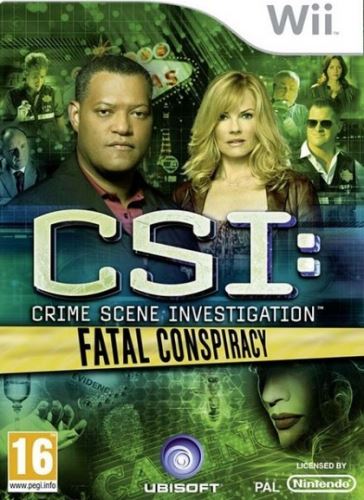 Nintendo Wii CSI: Crime Scene Investigation - Fatal Conspiracy