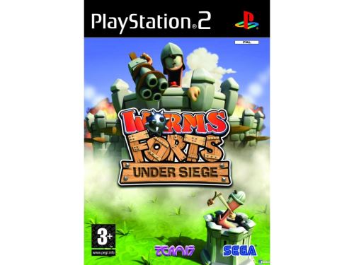 PS2 Worms Forts: Under Siege