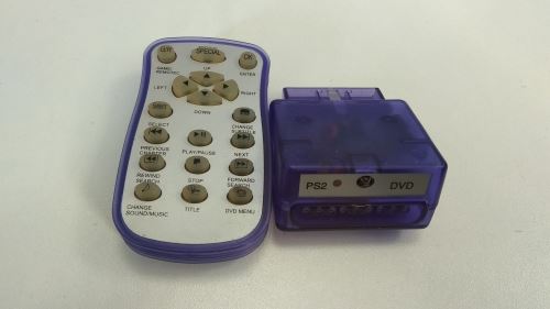 [PS2] Diaľkový ovládač s prijímačom - modrý