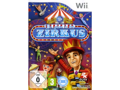 Nintendo Wii Ringling Bros. and Barnum & Bailey: The Greatest Show on Earth Circus