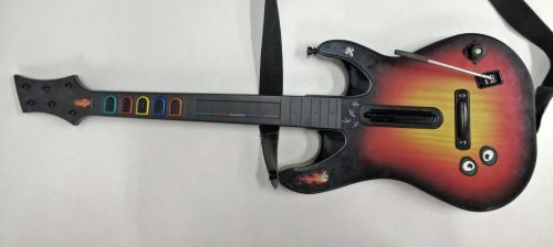 [Xbox 360] Bezdrôtová gitara Guitar Hero RedOctane Sunburst (estetická vada)
