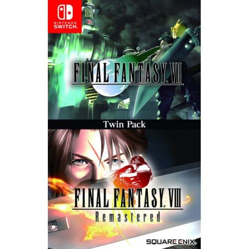 Nintendo Switch Final Fantasy VII + Final Fantasy VIII Remastered Twin Pack (nová)