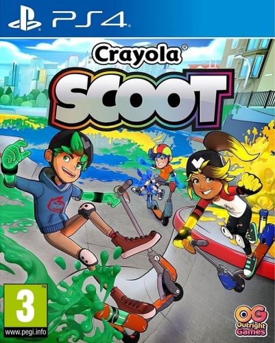PS4 Crayola Scoot (nová)
