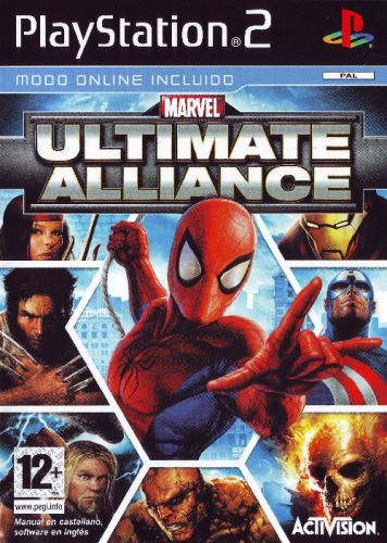 PS2 Marvel Ultimate Alliance