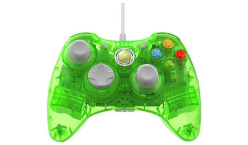 [Xbox 360] Drôtový Ovládač Rock Candy - zelený