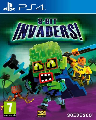 PS4 8-Bit Invaders (Nová)