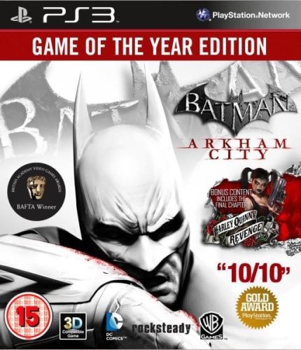 PS3 Batman Arkham Asylum GOTY