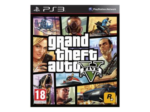 PS3 GTA 5 Grand Theft Auto V (nová)