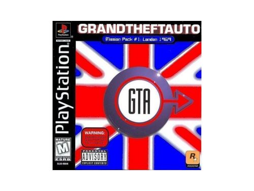 PSX PS1 GTA London 1969 Grand Theft Auto