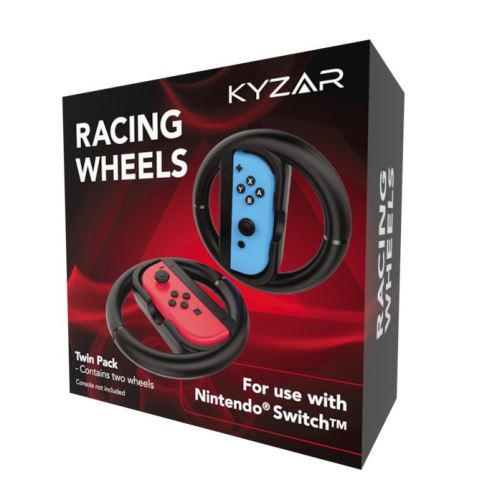 [Nintendo Switch] KYZAR Joy Con Wheel - Volant čierny (nový)