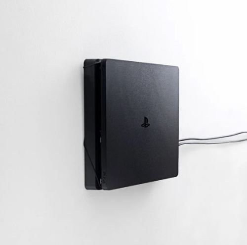 [PS4 Slim] Floating Grip Držiak/Stojan na stenu čierny (nový)